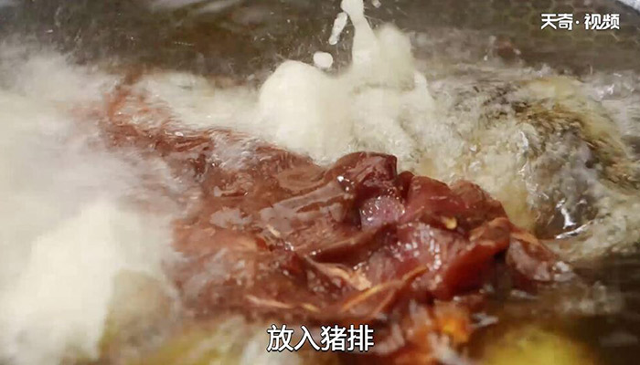 炸虾酱猪排的做法 炸虾酱猪排怎么做