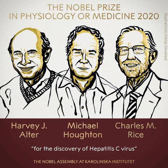 发现丙肝病毒，3名科学家获得诺贝尔奖 