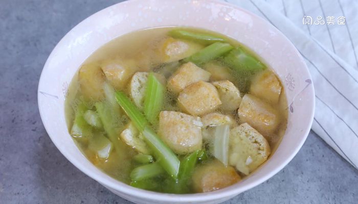 芹菜炖干豆腐的做法  芹菜炖干豆腐怎么做