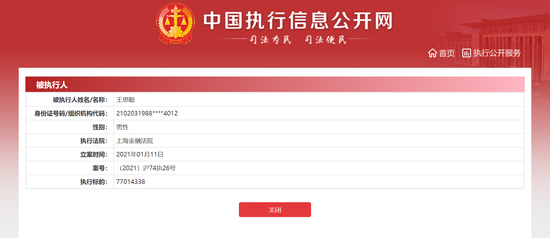 中国执行信息公开网截图