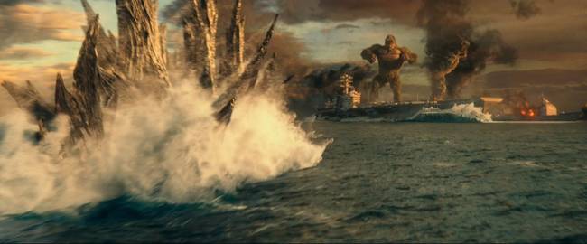 《哥斯拉大战金刚》贴片预告 两大巨兽狭路相逢激战大银幕