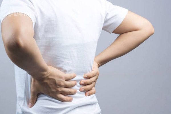 后背疼痛分布图